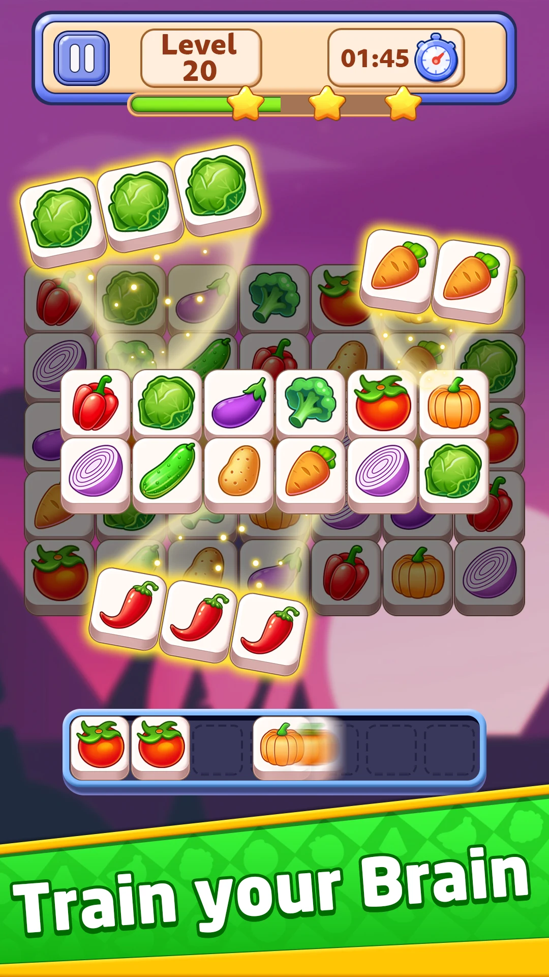 Tile Game : Fruit Match Puzzle screenshot