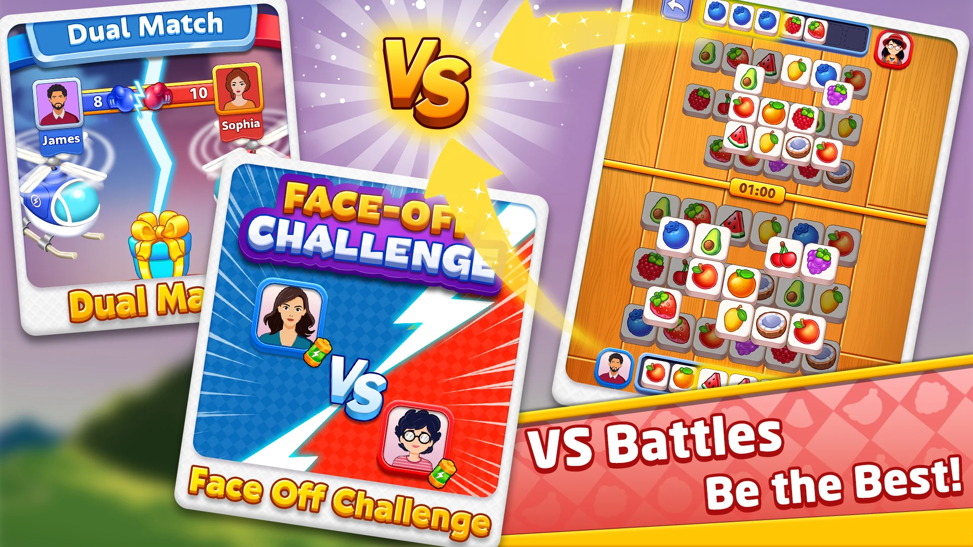 Tile Game : Fruit Match Puzzle screenshot